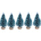 Colorful Christmas trees for your desk, set of 5 8