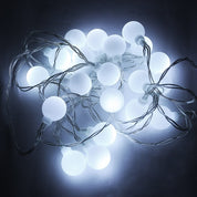 Colorful bulb-shaped LED string lights 8