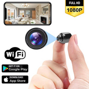 Compact Full HD wireless surveillance camera with 160-degree angle, night vision and 72-hour battery life for home security 2