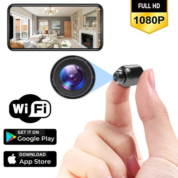 Compact Full HD wireless surveillance camera with 160-degree angle, night vision and 72-hour battery life for home security 2