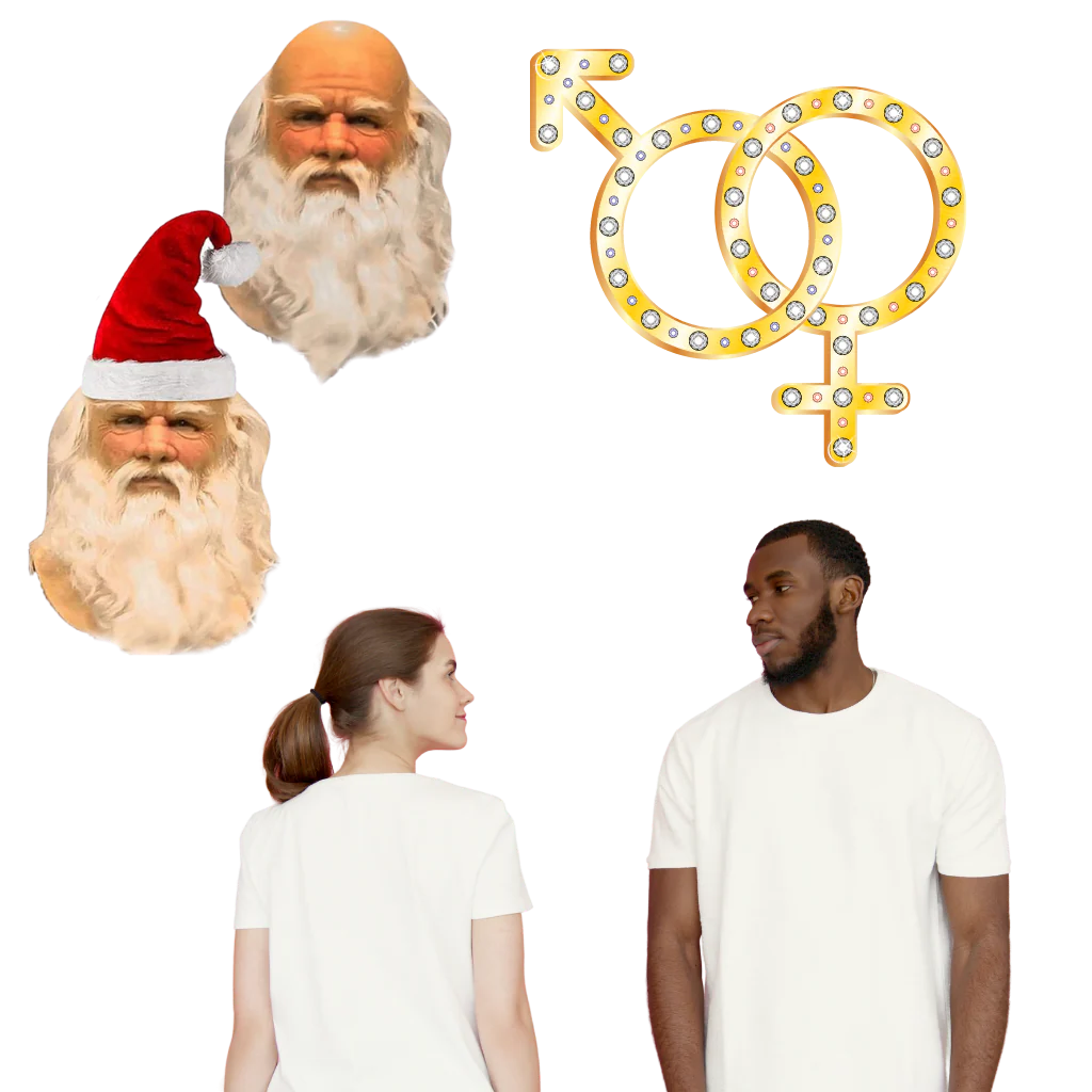 Cosplay Santa Claus Mask 2