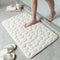 Cozy bath mat - soft and absorbent bathroom mat for added comfort 0