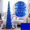 Creative Christmas tree decoration with garlands 3