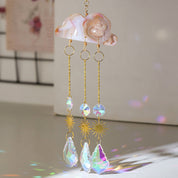 Crystal Sky Suncatcher Wind Chime Christmas Pendant Pendant Chain 7