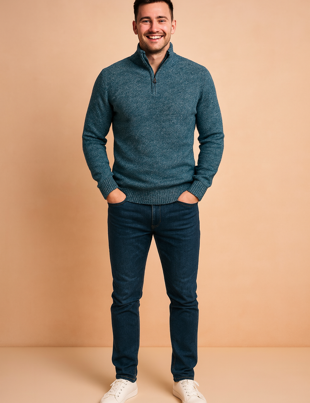 Czesław | Zipper Sweater for Cold Days 0