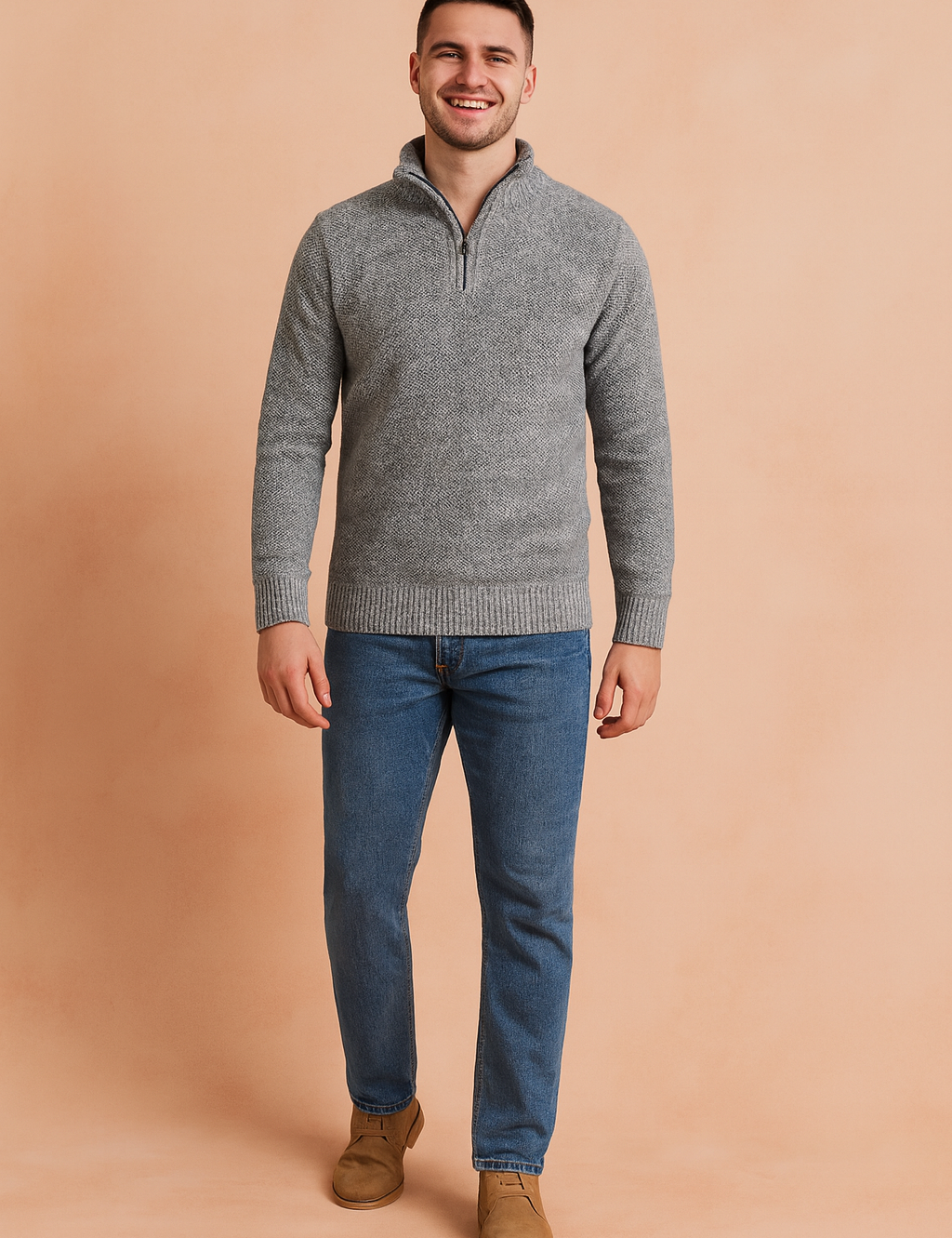 Czesław | Zipper Sweater for Cold Days 3