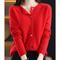 DANIELLE | Women's O-Neck Cardigan 1