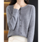 DANIELLE | Women's O-Neck Cardigan 14