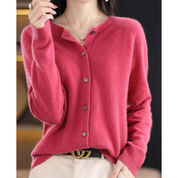 DANIELLE | Women's O-neck cardigan 0