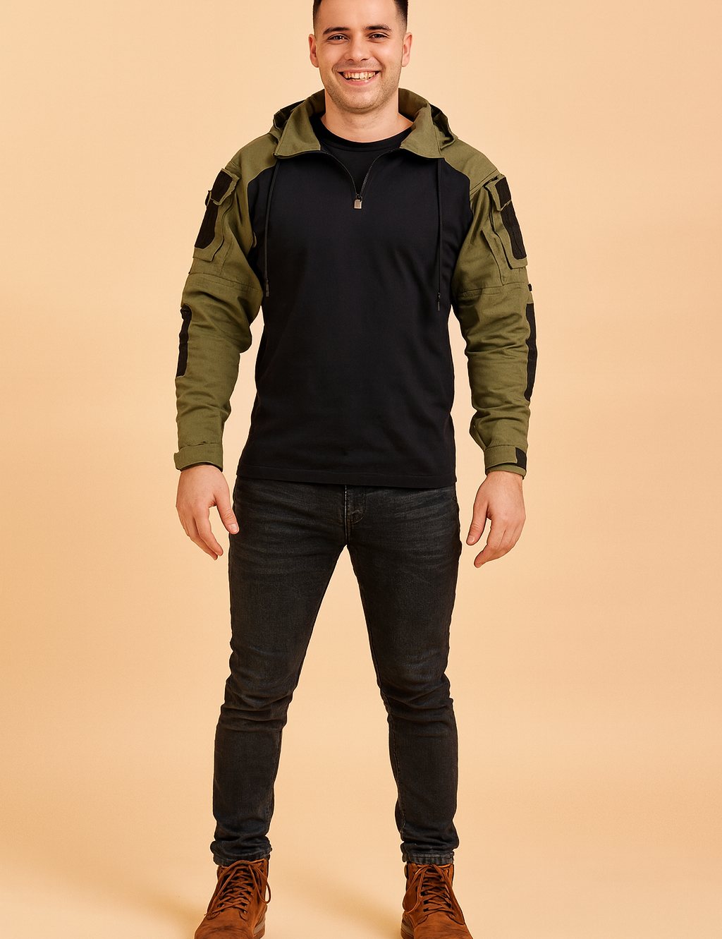 Darian | Men's Tactical Hooded Softshell Jacket 1