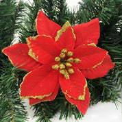 Decorative Christmas tree flowers set 2