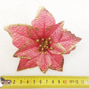 Decorative Christmas tree flowers set 5