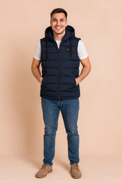 Dominik | Hooded Vest with Modern Design 3