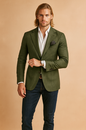 Dominik | Men's Elegant Slim Fit Button-Up Jacket 2
