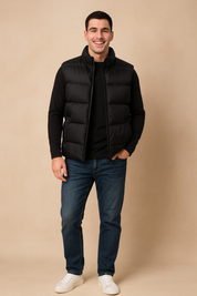 Dominik | Quilted Vest in a Modern Style 0
