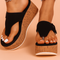 Dominika | Wedge sandals with strap 1