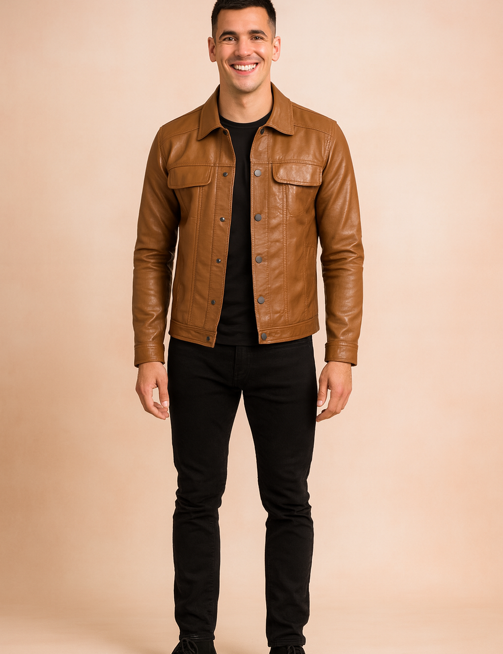 Dorian | Men's Street Style Biker Jacket 0
