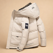 Dorian | Men's modern hooded winter jacket with urban style 2