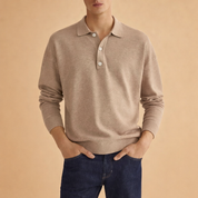 Draco | Men's Long Sleeve Polo Shirt 2