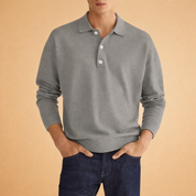 Draco | Men's Long Sleeve Polo Shirt 5