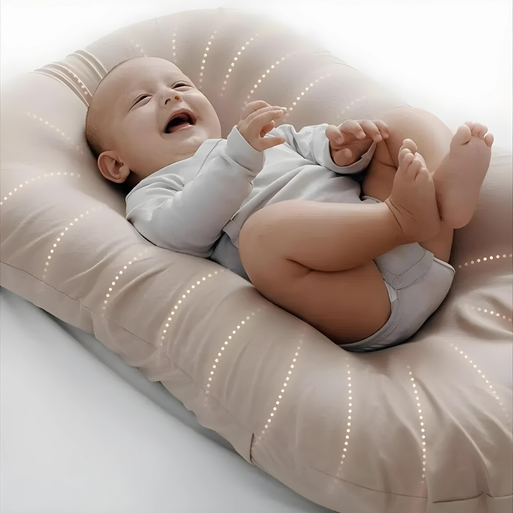 DreamNest Baby Pillow | Safe, comfortable, ergonomic, soft, versatile 1