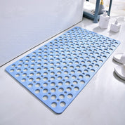 Duschmatte mit Saugnäpfen | Antibakterielles PVC| Sicherer Halt, mit Wasserablauf | SafeBath 1