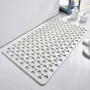Duschmatte mit Saugnäpfen | Antibakterielles PVC| Sicherer Halt, mit Wasserablauf | SafeBath 2
