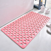Duschmatte mit Saugnäpfen | Antibakterielles PVC| Sicherer Halt, mit Wasserablauf | SafeBath 3