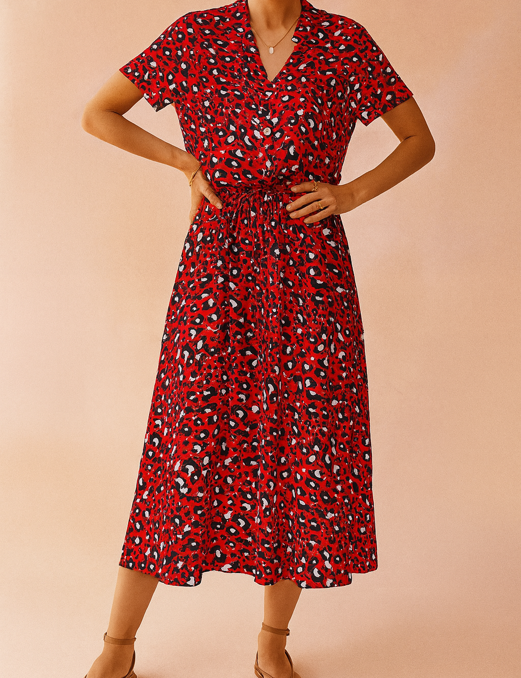 EDEN | Boho Style Midi Summer Dress 5