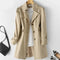 ELENA | Classic and casual transitional jacket for women - trench coat style 4