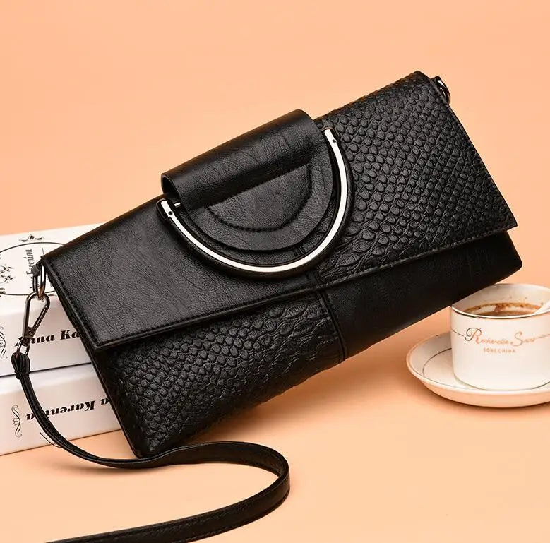 ELIZA | Sophisticated Style Leather Clutch 2