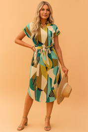 ELLA | Everyday V-Neck Midi Dress 0