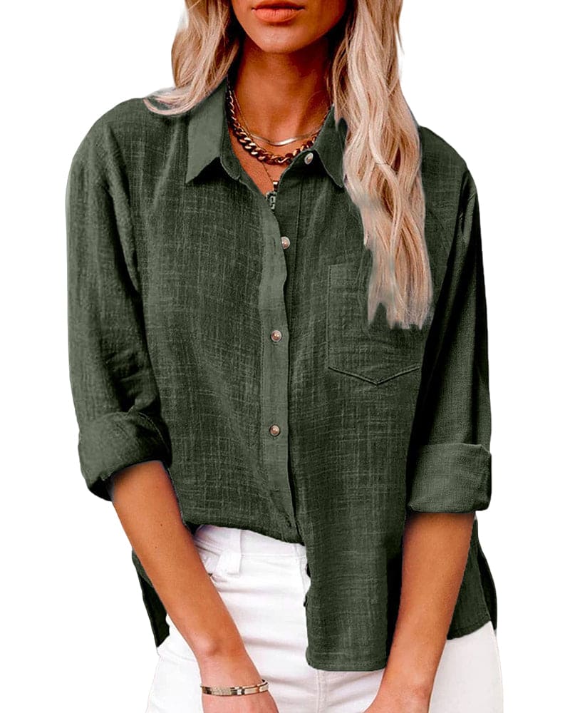 ELLIE | Functional long-sleeved blouse 4