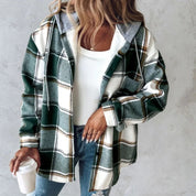 EMILY | Checkered Casual Transitional Jacket Autumn Jacket for Women 1