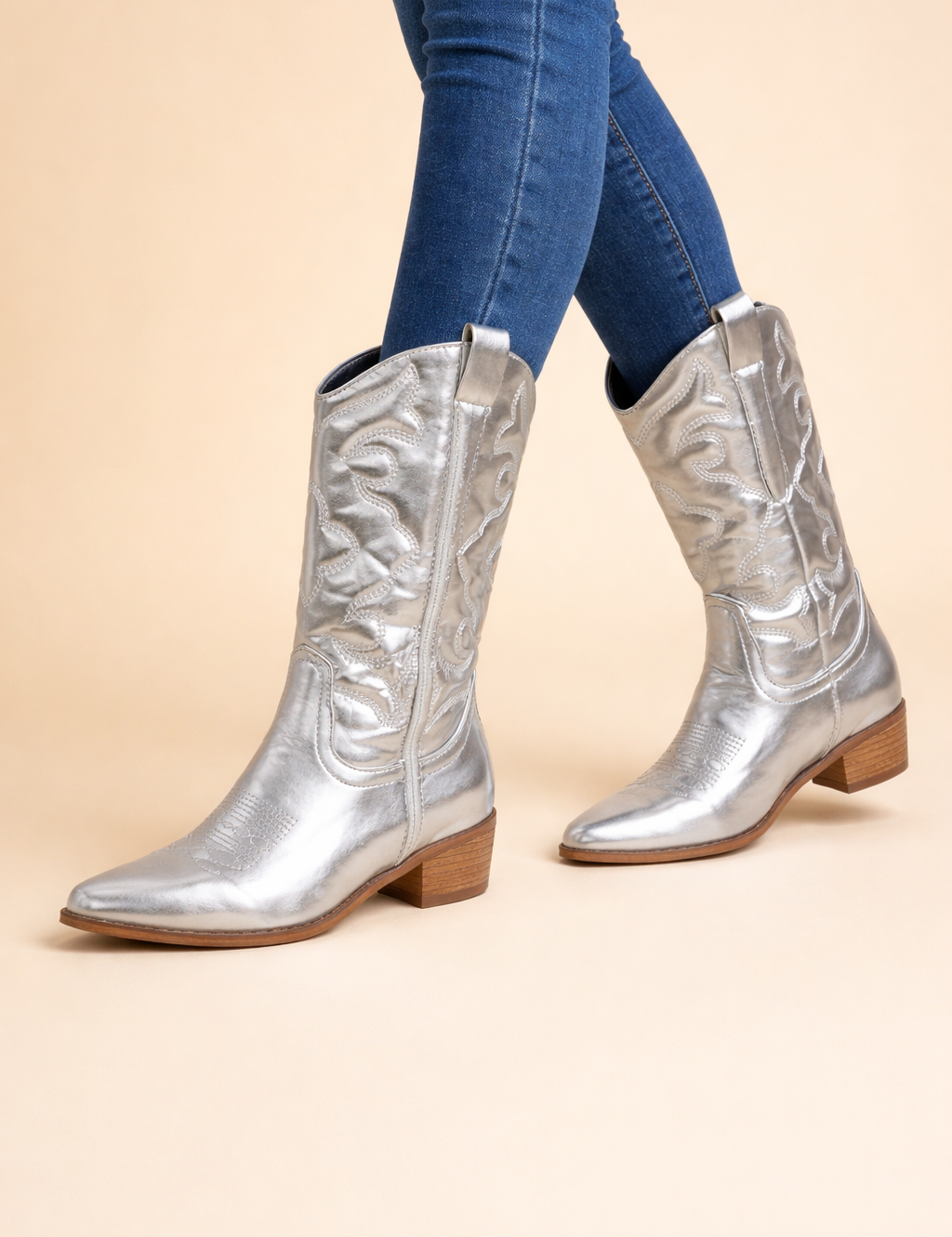EVELYN | Retro Western Cowboy Boots 7