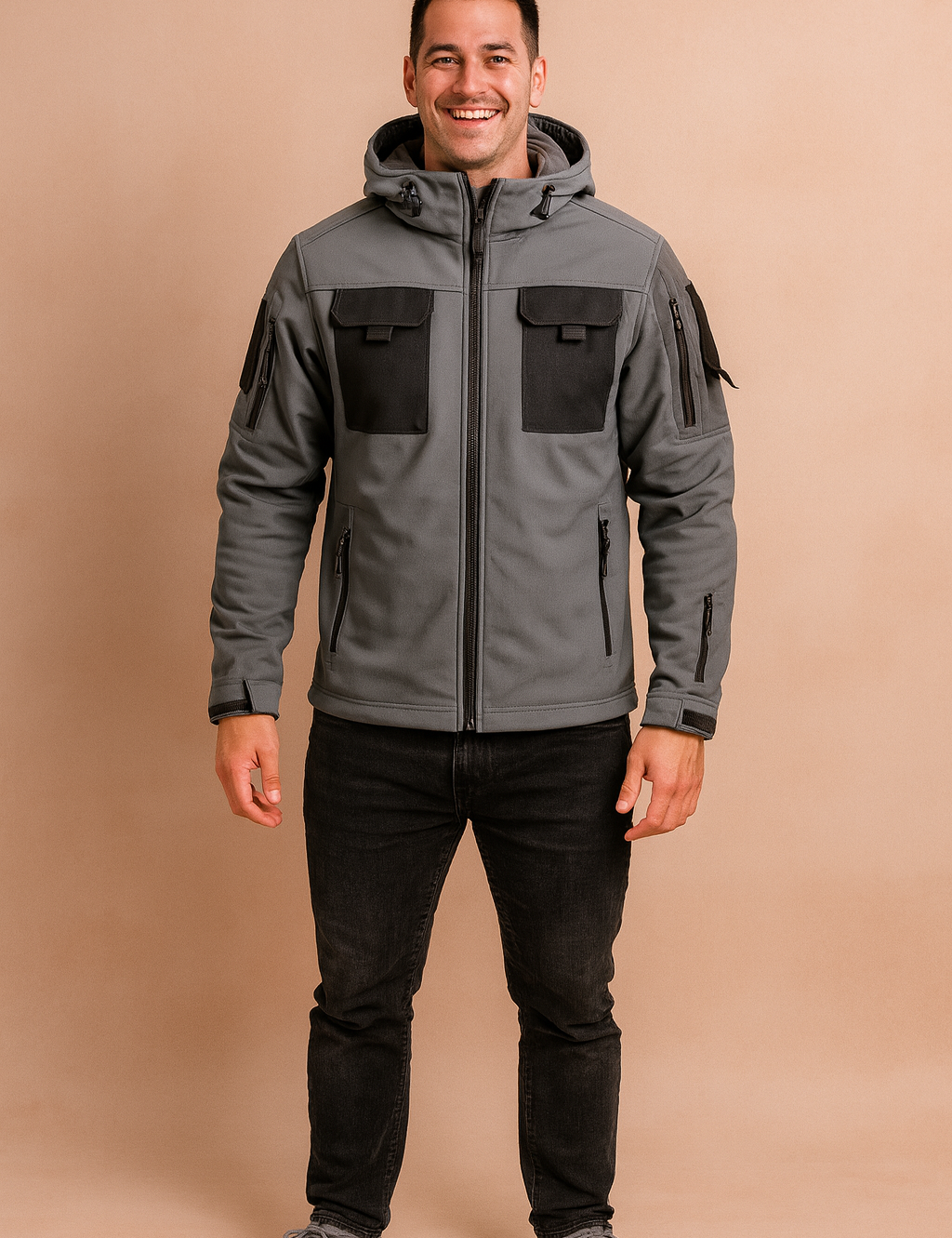 Edmund | Men's Hooded Softshell Jacket 1