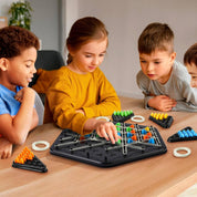 Educational Strategy Board Game for Kids and Family – Interactive Multi-Player Puzzle Game with Portable Design 1