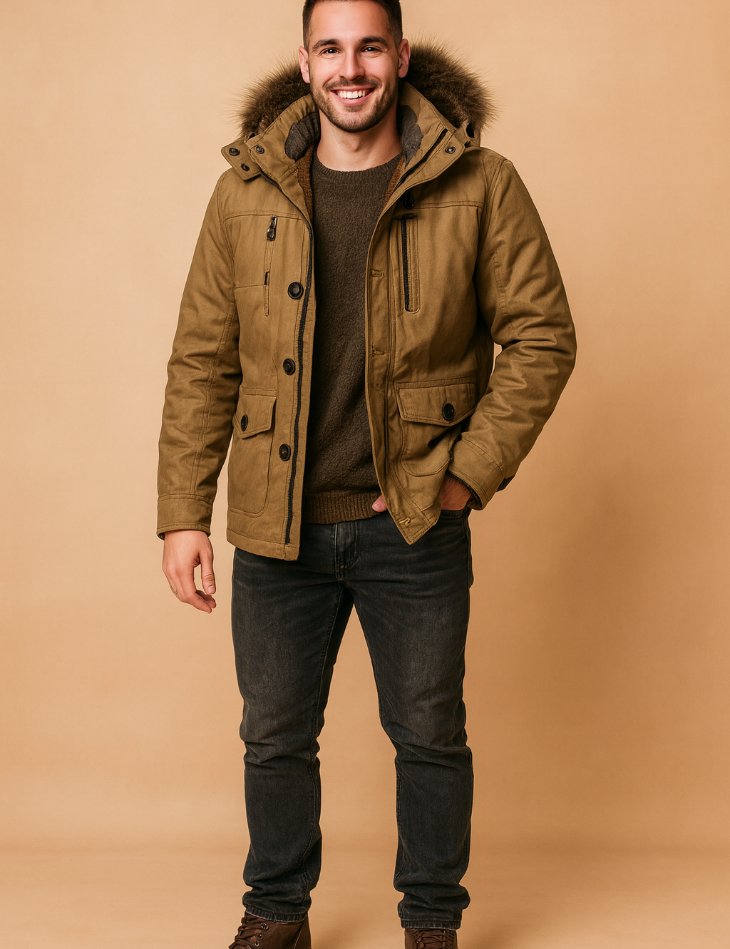 Eldric | Winter Parka with Hood 2