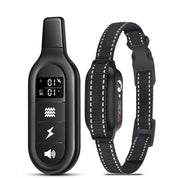 Electric dog training collar with remote control, waterproof, 16 adjustable shock levels, 1000 m range, beep and vibration modes 1