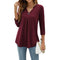 Elegant V-Neck Women's Top for Casual and Semi-Formal Wear, Flattering Silhouette, Lightweight Comfort 4