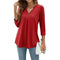Elegant V-Neck Women's Top for Casual and Semi-Formal Wear, Flattering Silhouette, Lightweight Comfort 5