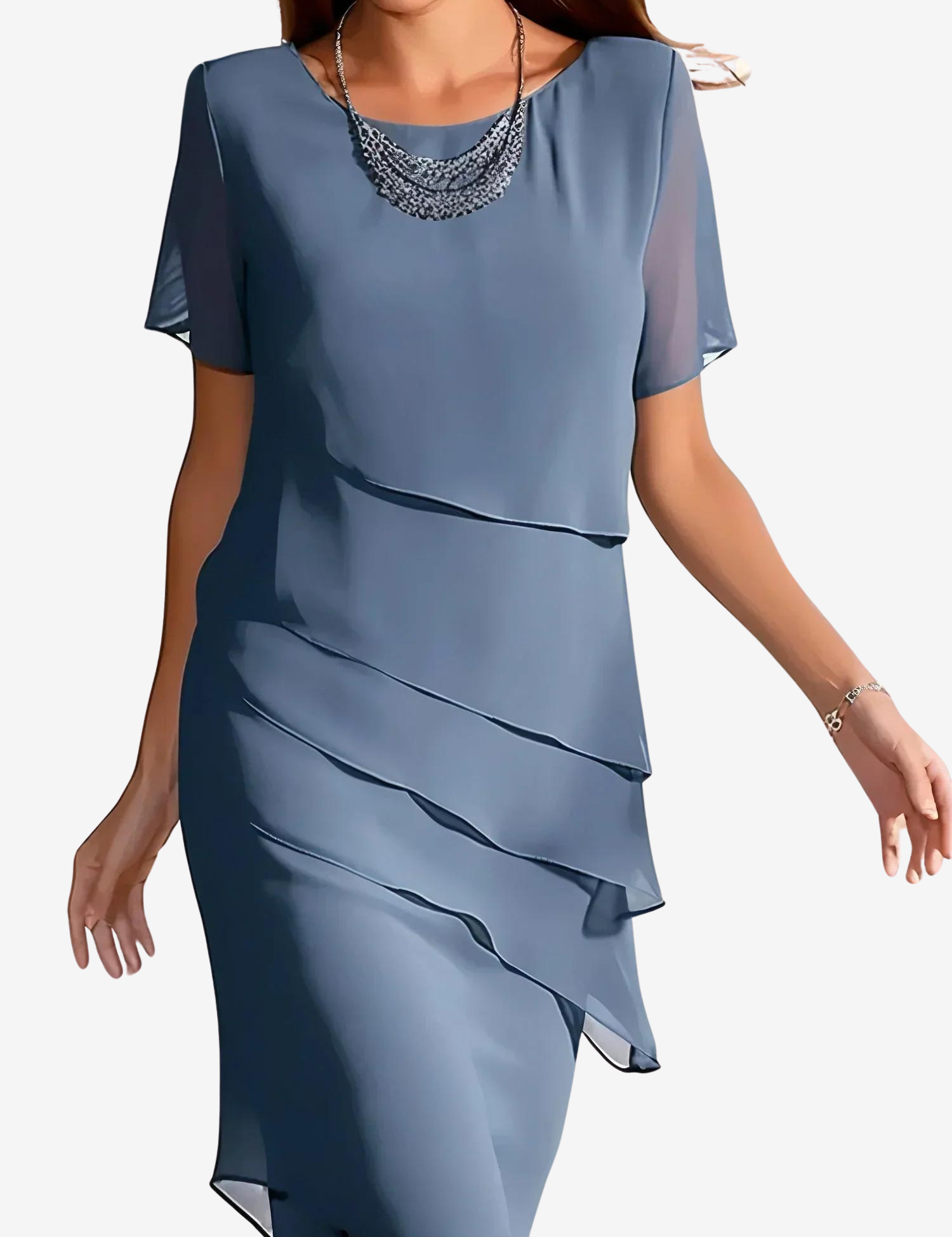 Elegant White Summer Dress for Women - Flattering Formal Dresses for Any Occasion 1