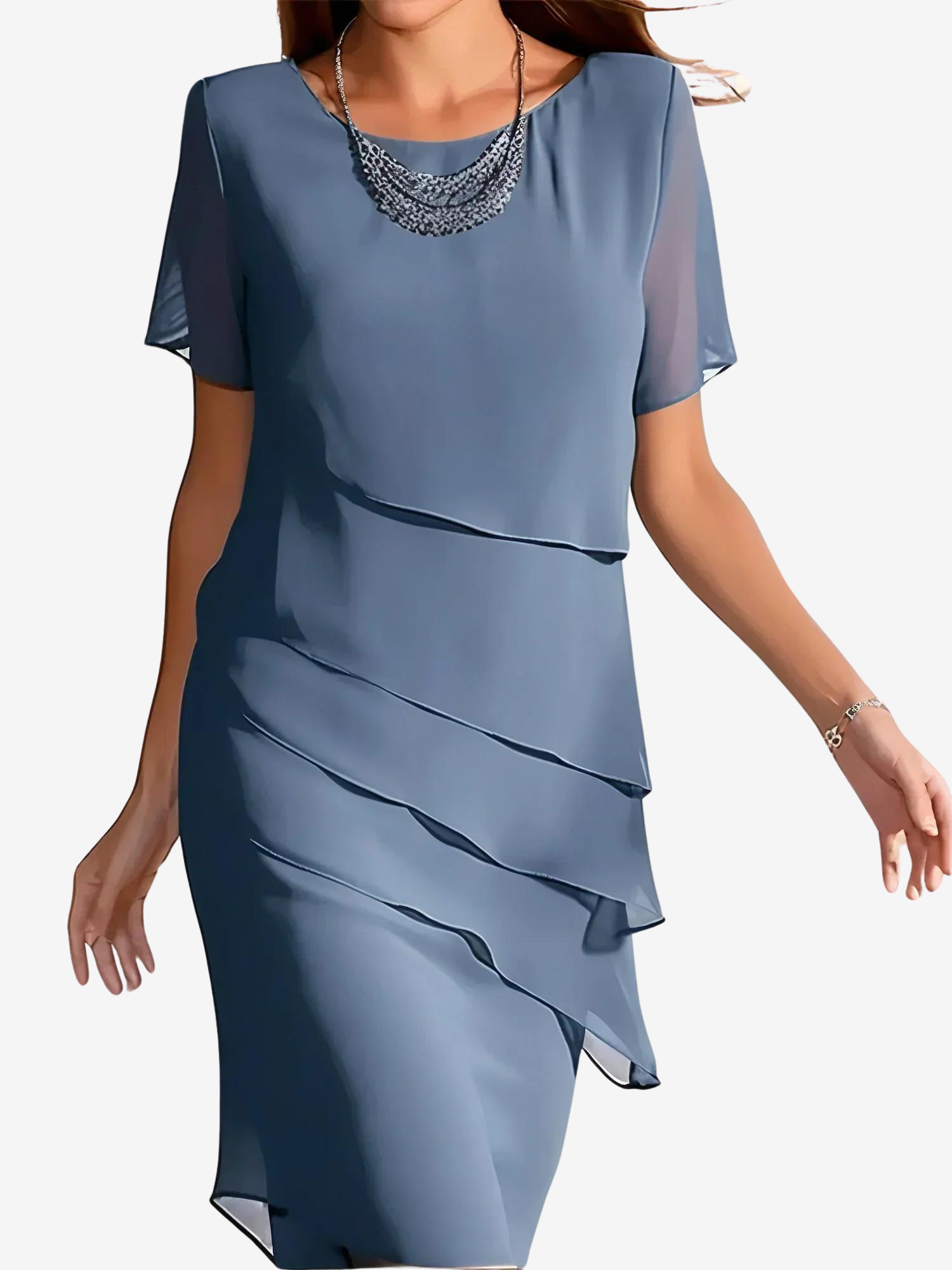 Elegant White Summer Dress for Women - Flattering Formal Dresses for Any Occasion 1