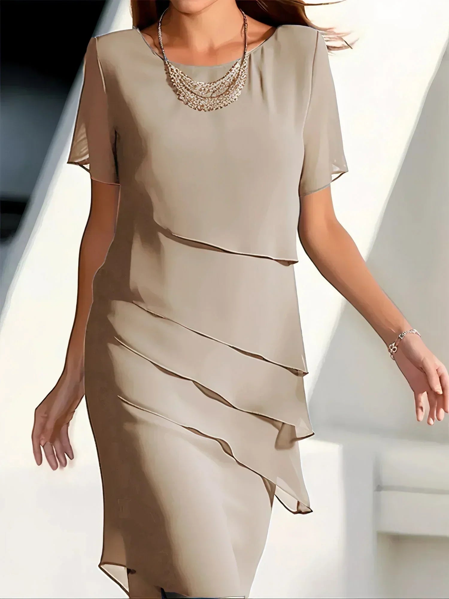 Elegant White Summer Dress for Women - Flattering Formal Dresses for Any Occasion 4