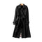 Elegant Women's Double-Breasted Trench Coat with Belt 1