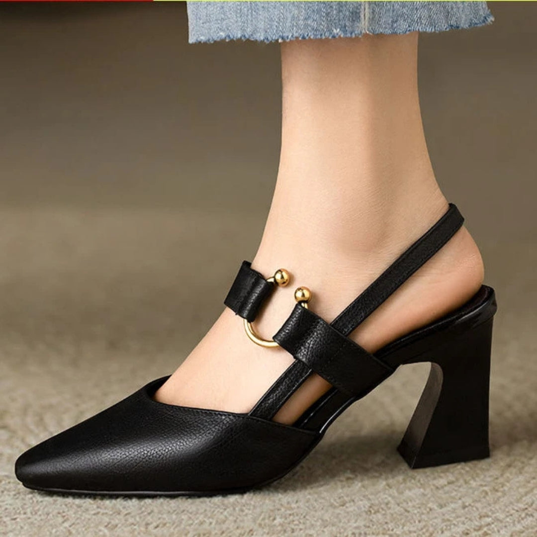 Elegant Women's Heels - Orthopedic Comfort Footwear with Supportive Design and Cushioned Insole 0