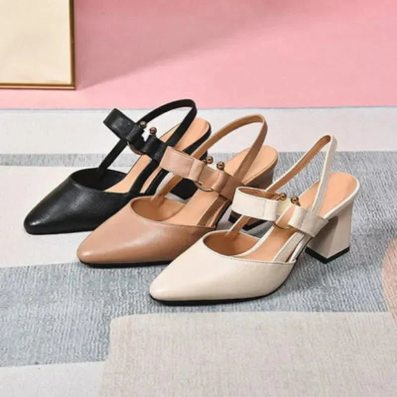 Elegant Women's Heels - Orthopedic Comfort Footwear with Supportive Design and Cushioned Insole 6