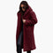 Elegant Women's Hooded Coat - Stylish Winter Coat for Women with Button Closure and Side Pockets 10