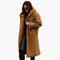 Elegant Women's Hooded Coat - Stylish Winter Coat for Women with Button Closure and Side Pockets 4