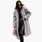 Elegant Women's Hooded Coat - Stylish Winter Coat for Women with Button Closure and Side Pockets 7